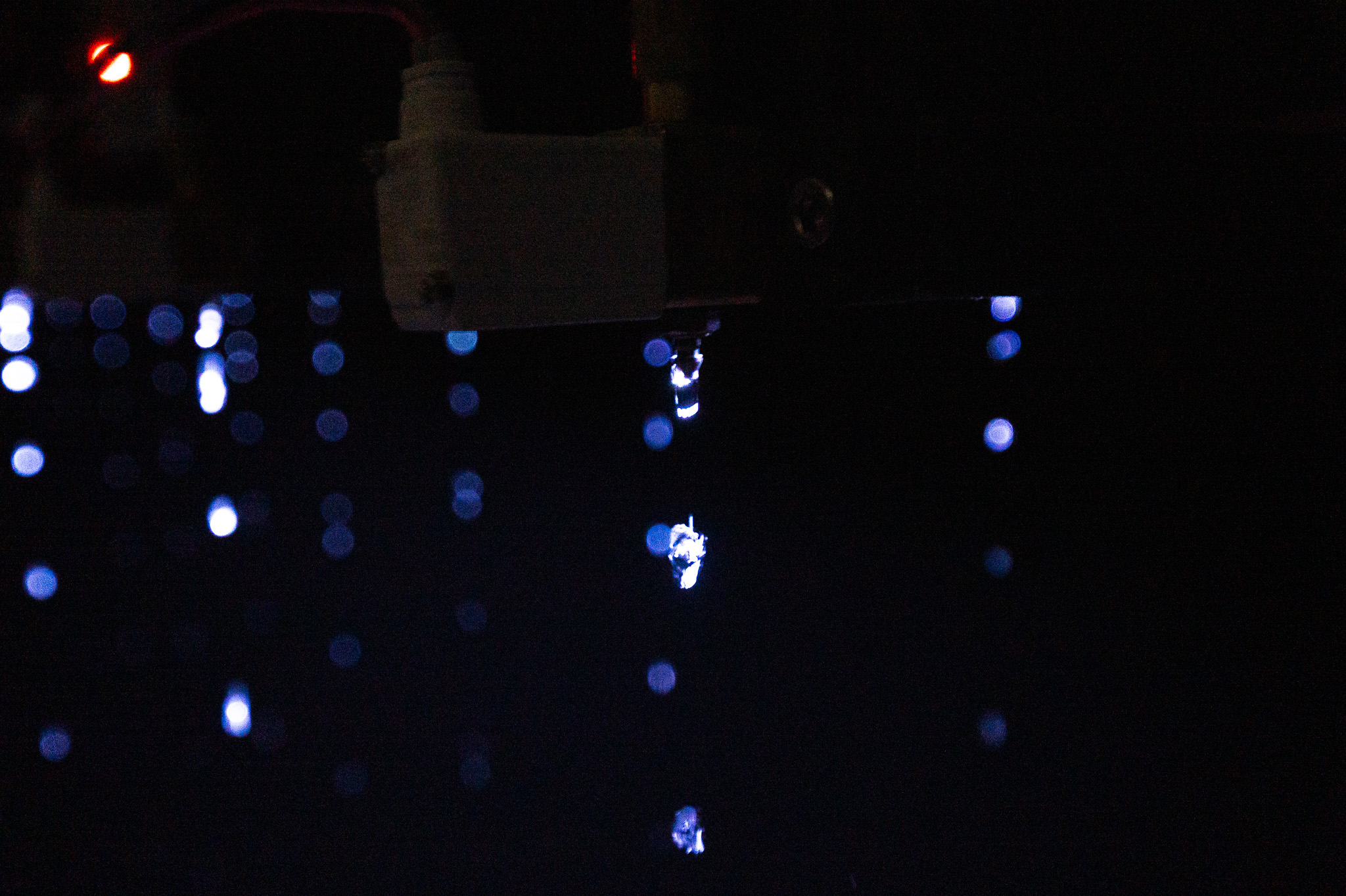 Art project Flugobjekt in a void by simon lang